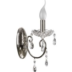 Candellux Aurora applique murale 1x40 W chrome 21-96121
