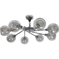 Candellux Ozzo plafonnier x40 W chrome 38-72283