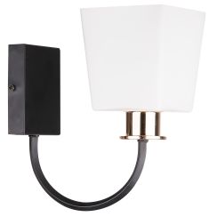 Candellux Schubert applique murale 1x40 W noir-doré 21-74225