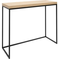 Baltica Design Andrea console 90x35x75 cm noir-chêne 5904107906249