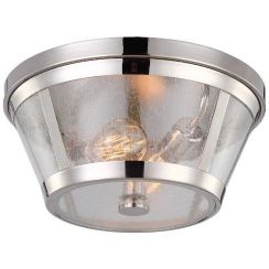 Elstead Lighting Harrow plafonnier 2x60 W nickel FE-HARROW-F