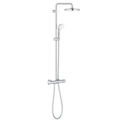 Grohe Bau ensemble de douche mural avec thermostat oui chrome 26699000