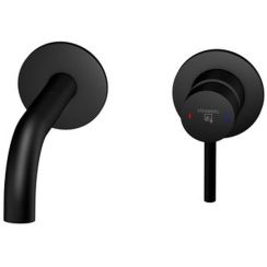 Steinberg 100 mitigeur de lavabo encastrée noir 10018043S