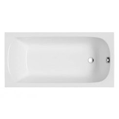 Polimat Classic Slim baignoire rectangulaire slim 140x70 cm blanc 00285