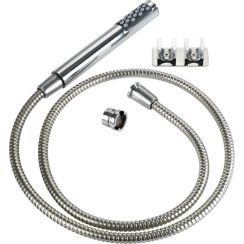 Wenko tuyau de douche 150 cm argenté 81340100