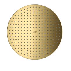 Axor ShowerSolutions douche à effet de pluie 30x30 cm ronde doré 35302990