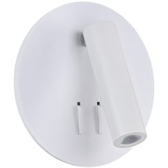 Maytoni Ios applique murale 1x9 W blanc C176-WL-01-6W-W