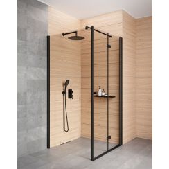 Set porte de douche Deante Kerria Plus KTSXN43P, paroi de douche walk-in Deante Kerria Plus KTS_N38P