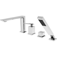 Besco Aspira mitigeur bain-douche pour baignoire chrome BW-A4-CH