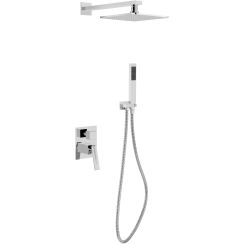Besco Aspira ensemble de douche encastré chrome BP-AII-CH