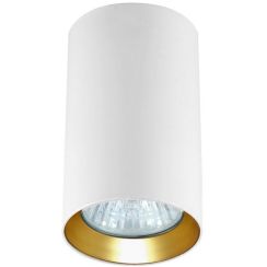 Light Prestige Manacor plafonnier 1x50 W blanc-doré LP-232/1D-90WH/GD