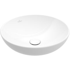 Villeroy & Boch Loop & Friends lavabo 38x38 cm ronde à poser blanc 4A450101