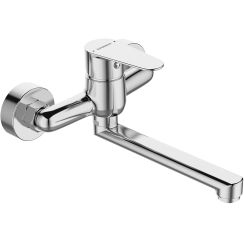 Kuchinox Fresno mitigeur de lavabo murale chrome BQF050D