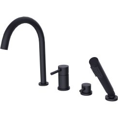 Besco Illusion mitigeur bain-douche pour baignoire noir BW-I4-CZ