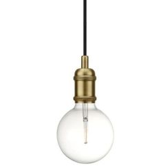 Nordlux Avra lampe suspendue 1x60 W laiton 84800025