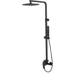 Besco Modern Varium ensemble de douche mural oui noir BP-MVN-CZ