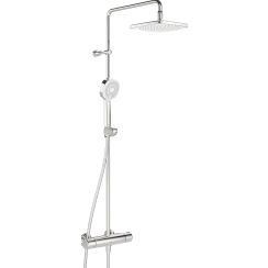 Oras Nova ensemble de douche mural avec thermostat oui chrome 7403U