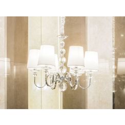 MaxLight Charlotte lampe suspendue 6x60 W chrome P0109