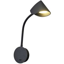 Mantra Goa applique murale 1x7.5 W noir 7721