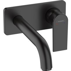 Hansgrohe Vernis Shape mitigeur de lavabo encastrée noir 71578670