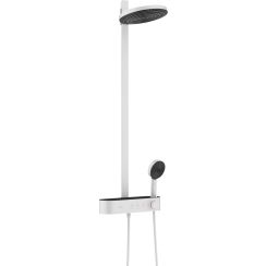 Hansgrohe Pulsify ensemble de douche mural avec thermostat oui blanc 24241700