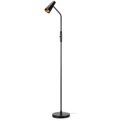 Markslöjd Crest lampadaire 1x7 W noir 108206