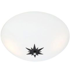 Markslöjd Rose plafonnier 1x18 W blanc-noir 108207