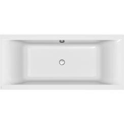 Cersanit Larga baignoire rectangulaire slim 180x80 cm blanc S301-306