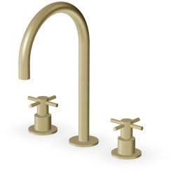 Zucchetti Helm mitigeur de lavabo sur pied doré ZHM516.XP31