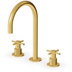 Zucchetti Helm mitigeur de lavabo sur pied doré ZHM516.XP41G3