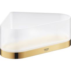 Grohe Selection étagère d’angle 20 cm blanc-doré 41038GL0