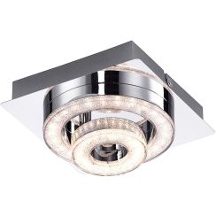 Just Light Tim plafonnier 2x3.1 W chrome 14520-17
