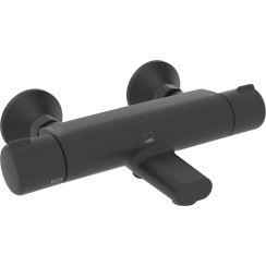 Oras Nova mitigeur bain-douche murale avec thermostat noir 7462G-33