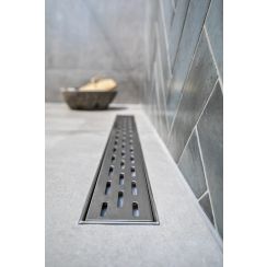 ACO ShowerDrain C grille d’évacuation linéaire 118.5 cm acier 9010.88.80