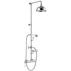 Sapho Vienna ensemble de douche mural oui chrome VO139