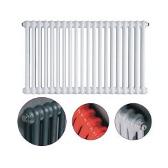 Instal Projekt Tubus 2 radiateur d’intérieur 199.3x20 cm podłączenie inférieur blanc TUB2-200/04D50