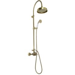 Sapho Antea ensemble de douche mural avec thermostat || SET046