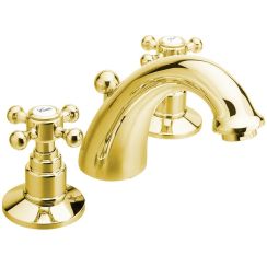 Sapho Antea mitigeur de lavabo sur pied doré 3025