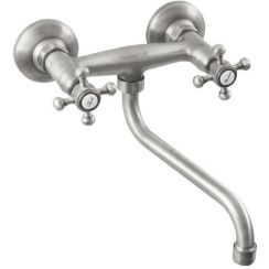 Sapho Antea mitigeur de lavabo murale nickel 3068