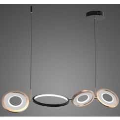 Altavola Design Seppia lampe suspendue 4x35 W noir-doré LA115/P_98_3k_black_gold