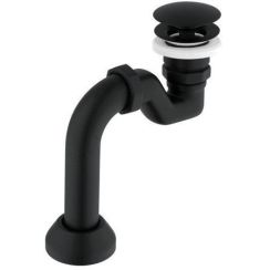 Besco Retro siphon de baignoire noir OKK-CZR