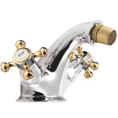 Sapho Antea mitigeur de bidet sur pied chrome-doré 3182