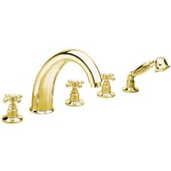 Sapho Antea mitigeur bain-douche pour baignoire doré 3315