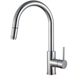 Alveus Delos mitigeur de cuisine sur pied acier inoxydable 1129023