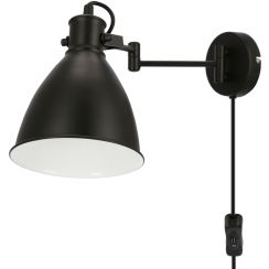 Candellux Espera applique murale 1x40 W blanc-noir 21-85238