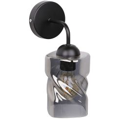 Candellux Felis applique murale 1x60 W noir-fumé 21-00125