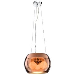 Candellux Gemo lampe suspendue 3x40 W cuivre 31-25104