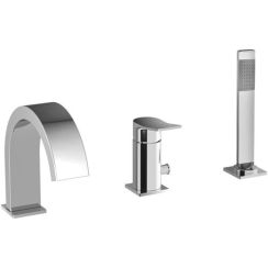 Paffoni Tilt mitigeur bain-douche pour baignoire chrome TI040CR