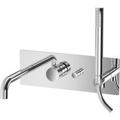 Paffoni Jo mitigeur bain-douche encastrée chrome JO001CR