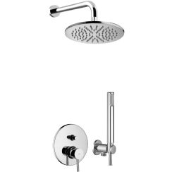 Paffoni Stick ensemble de douche encastré oui chrome SK015ZSCF